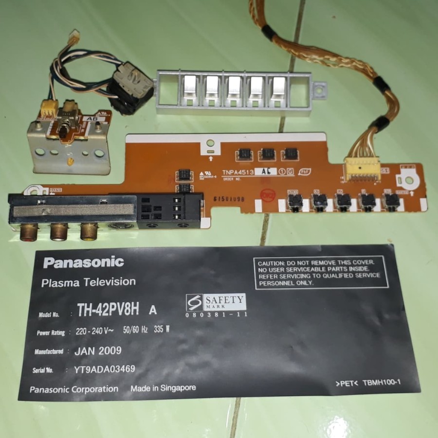 Set Tombol Panasonic TH42PV8H 42PV8H