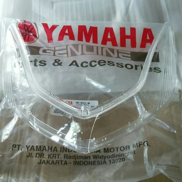 kaca mika lampu sen depan motor mio smile mio sporty