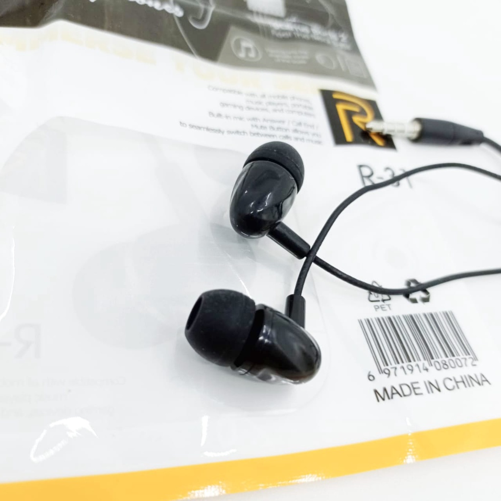 Headset  Realme SK-R31 Earphone Stereo SuperBass Grosir Murah