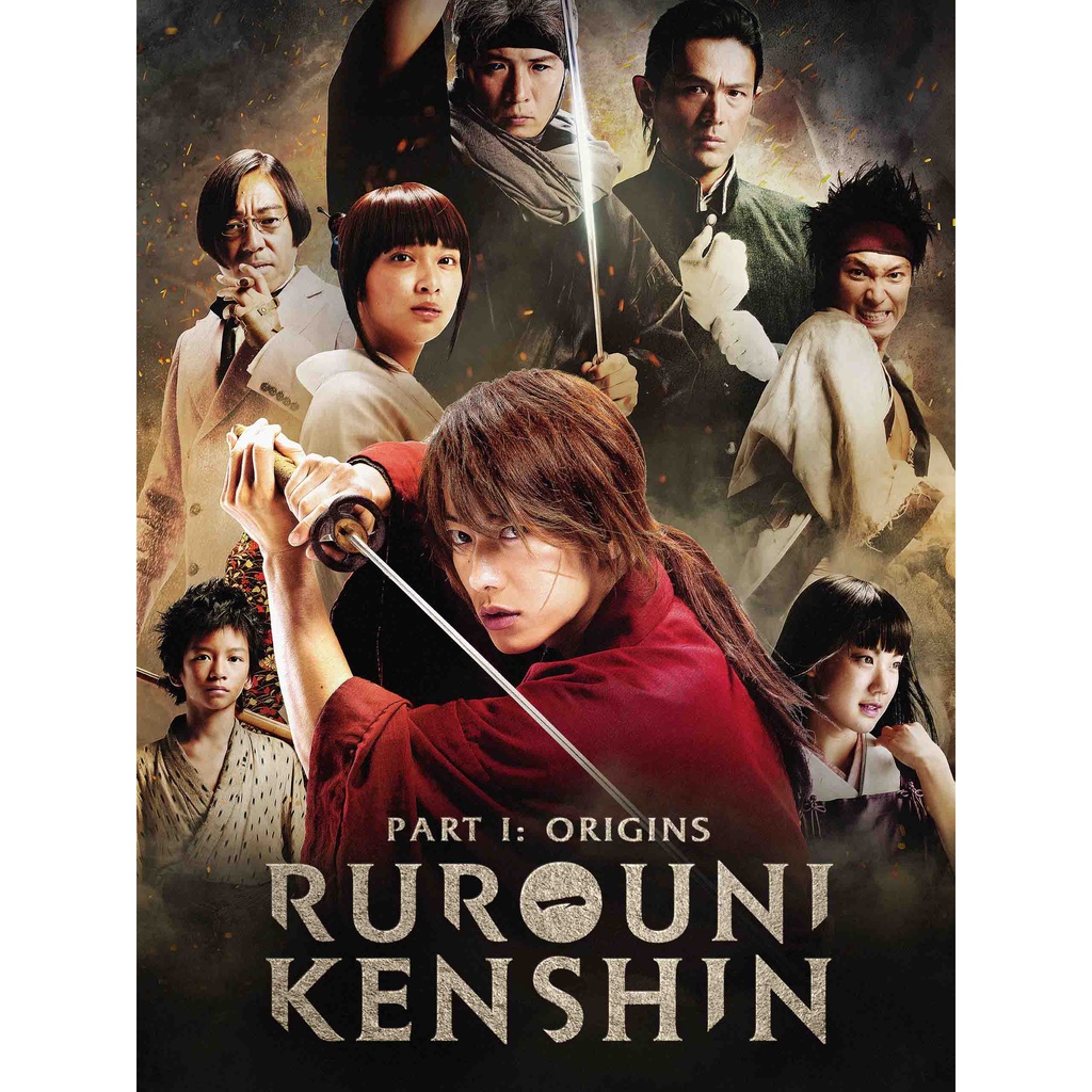 Kaset FiIm DVD: Rurouni Kenshin Part I - Origins (2012)