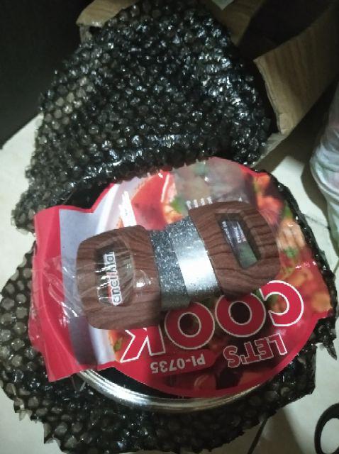 Kh Cypruz Panci Marbel Granite Caserol 20cm Induksi 20 Cm Premium Granite Anti Lengket