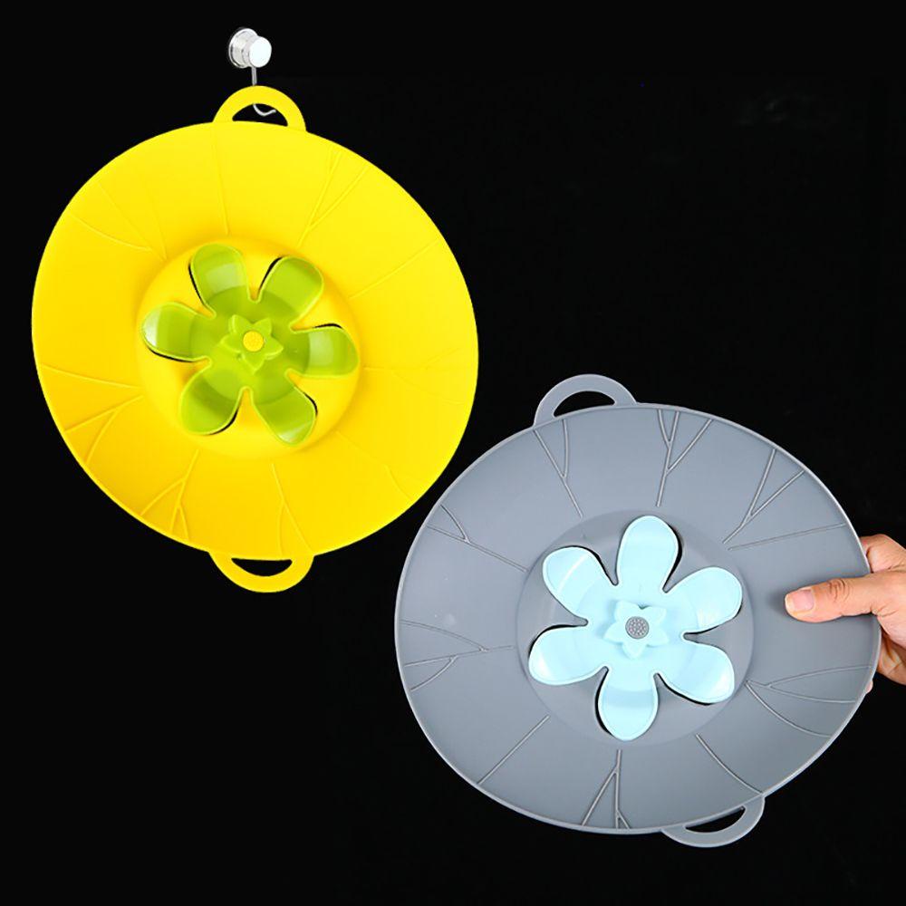 Solighter Tutup Silikon Cookware Utensil Kitchen Gadgers Anti Luber