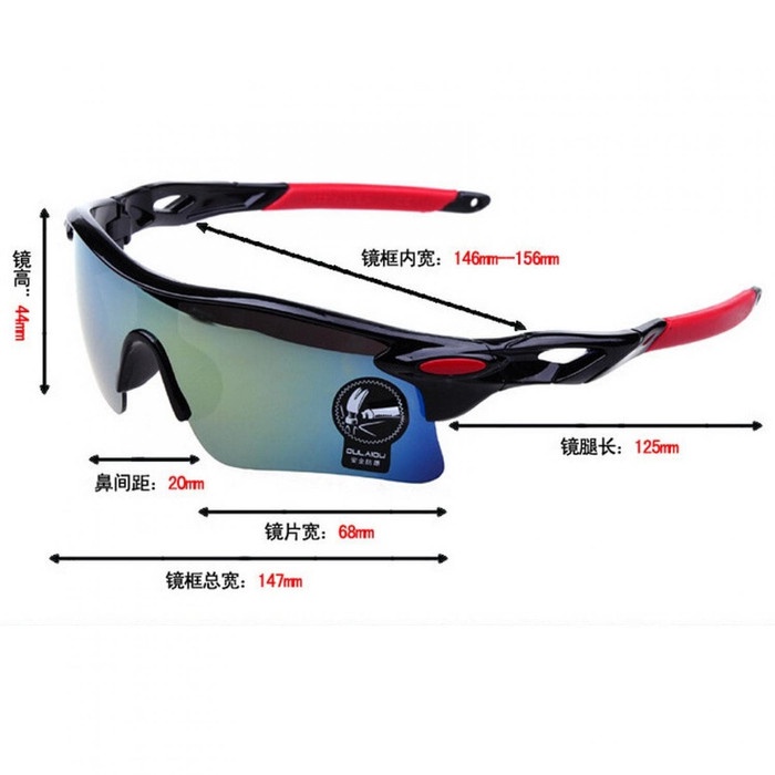 BAROKAH GAMIS OUTDOOR BIKE BICYCLE RUNNING SPORT SUNGLASSES UV PROTECT REP OAKLEY