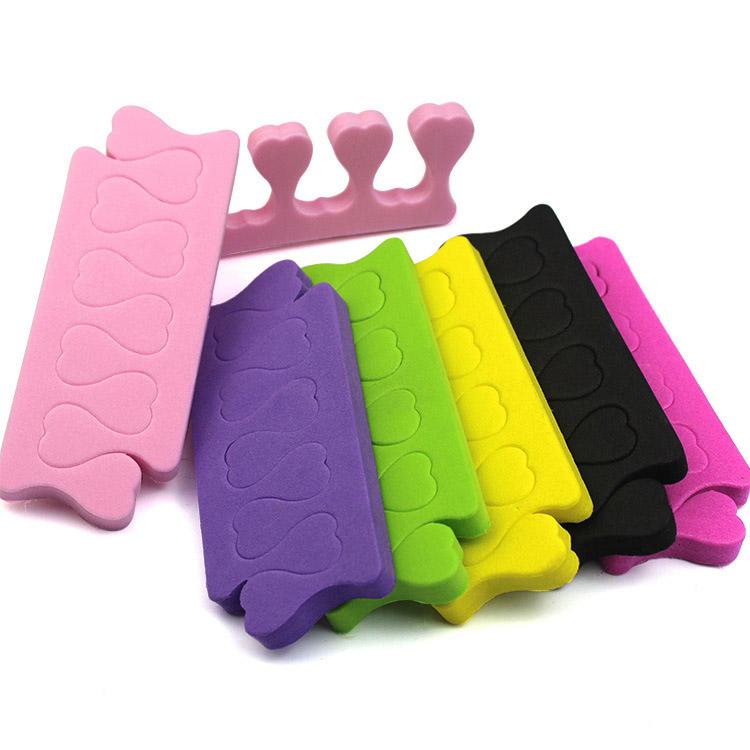 1 Pair Of Toe Nail Clippers Nail Finger Separators Foam Sponge Finger Separators DIY Nail Art Tools