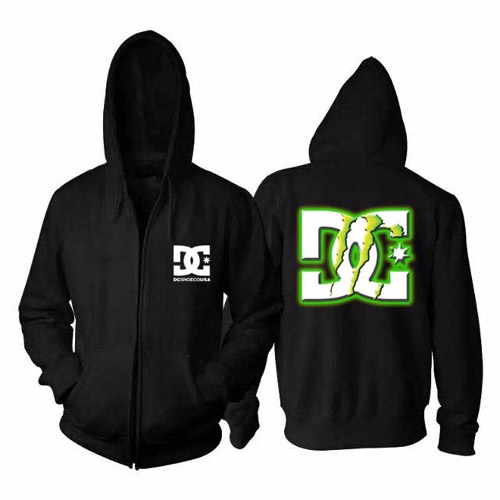 Jaket Hoodie DC Shoes Hoodie Zipper Dengan Ritsleting Casual Unisex Hoodie Bahan Katun New Cotton Ho