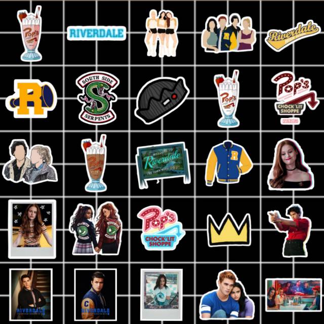 

Aesthetic Sticker (riverdale) || waterproof || 25pcs || printjunkiez