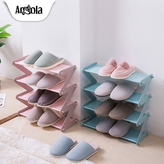 Rak Sepatu 4 Susun S1 Shoe Rack Sandal Holder Rak Buku Serbaguna Storage Rak Kamar Mandi Shopee Indonesia