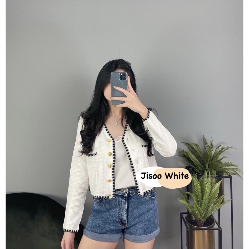 Jisoo Cardigan / Cardigan Rajut Korea Vintage