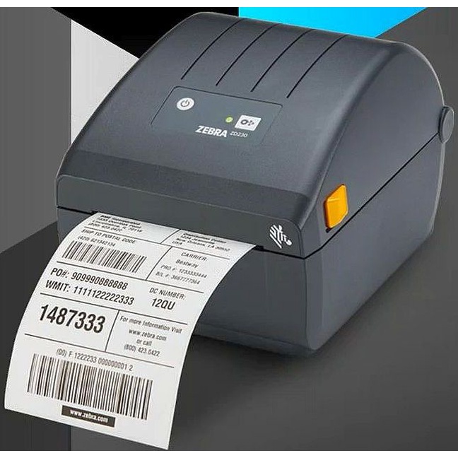 PRINTER BARCODE ZEBRA ZD 230 ZD230T ZD-230T THERMAL 110mm BERKUALITAS