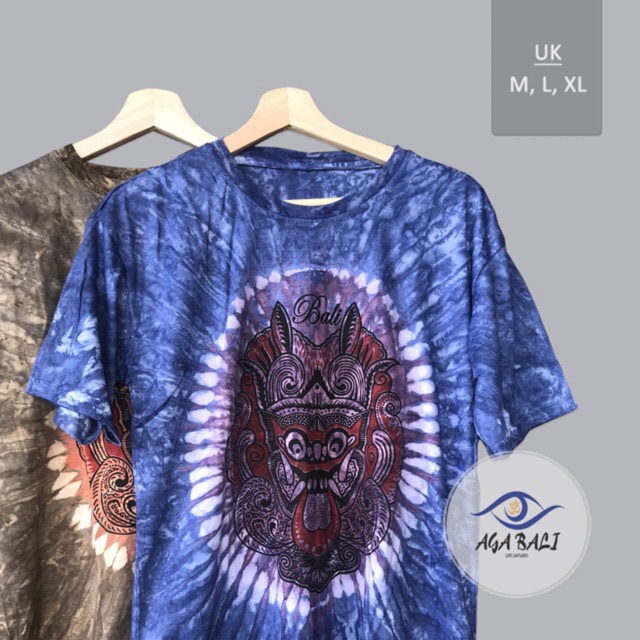  BAJU  KAOS  MOTIF BARONG  OVAL KHAS BALI  Shopee Indonesia