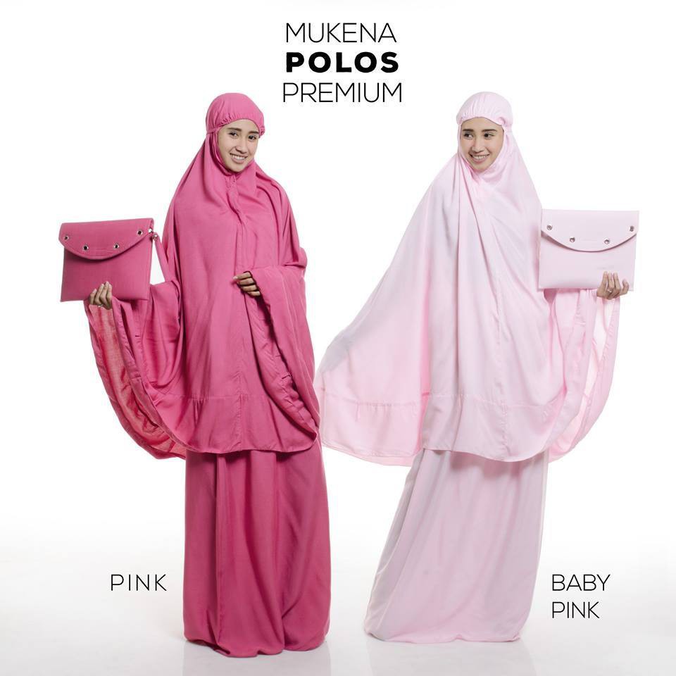 MUKENA TRAVELING DEWASA KATUN RAYON POLOS PREMIUM KREM HITAM PINK MINT BIRU DONGKER COKSU ABU PUTIH