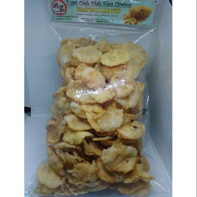 

Emping Manis Cirebon Isi 250 Gram