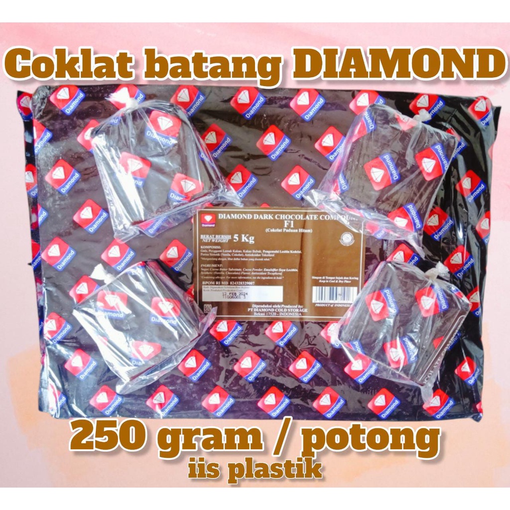 coklat batang Diamond -/+ 250 grm perpotong