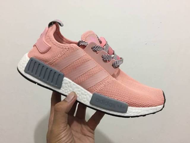 pink nmd's