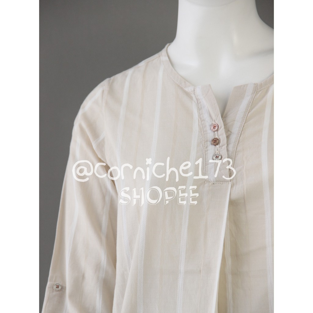 Corniche Aira Blouse Cream - CT3824