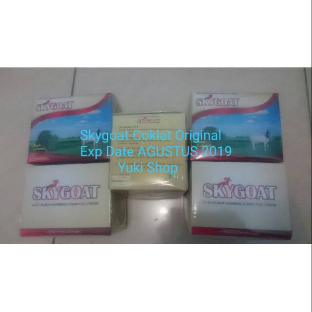 

Skygoat Coklat Original Susu Kambing