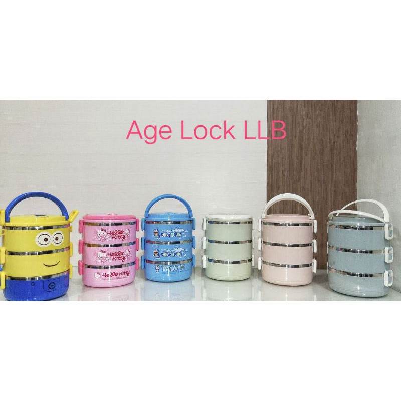 RAntang stainless steel Age lock 3tingkat