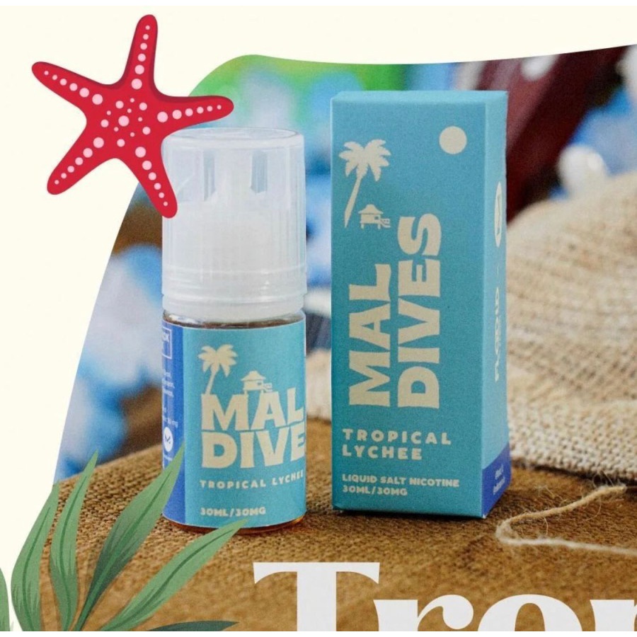 VAPE FOOM TROPICAL SERIES BAHAMAS GALAPAGOS MALDIVES 30ML 30MG