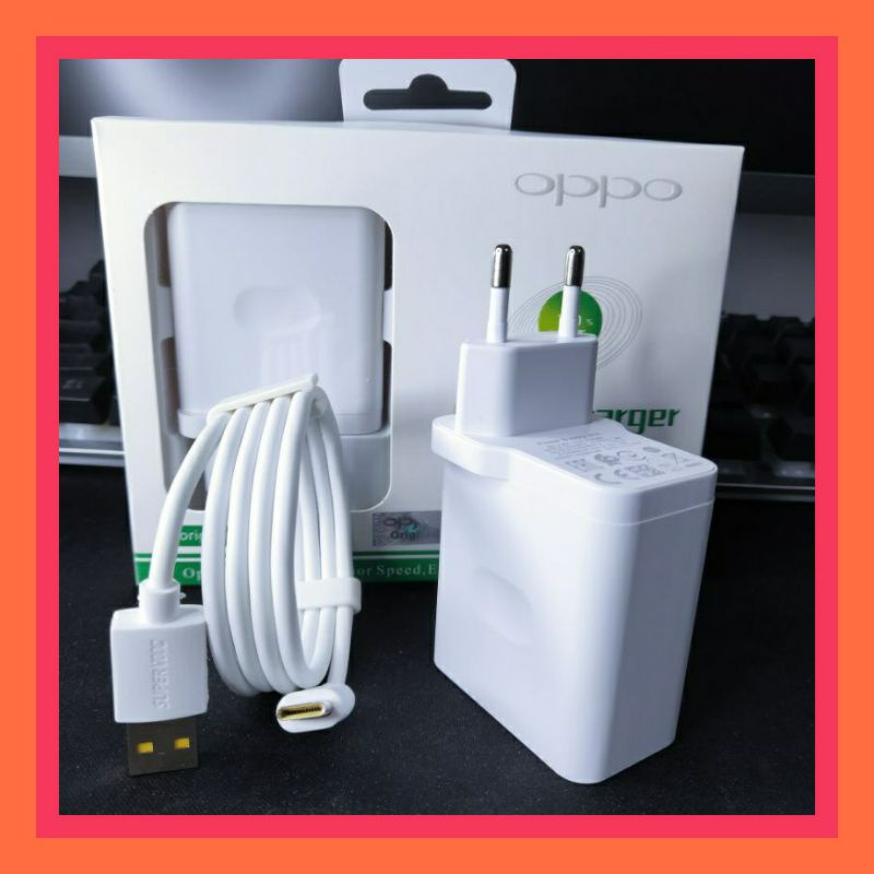 Charger Oppo Reno 5/ Reno 5F 30Watt Super VOOC Original 100%