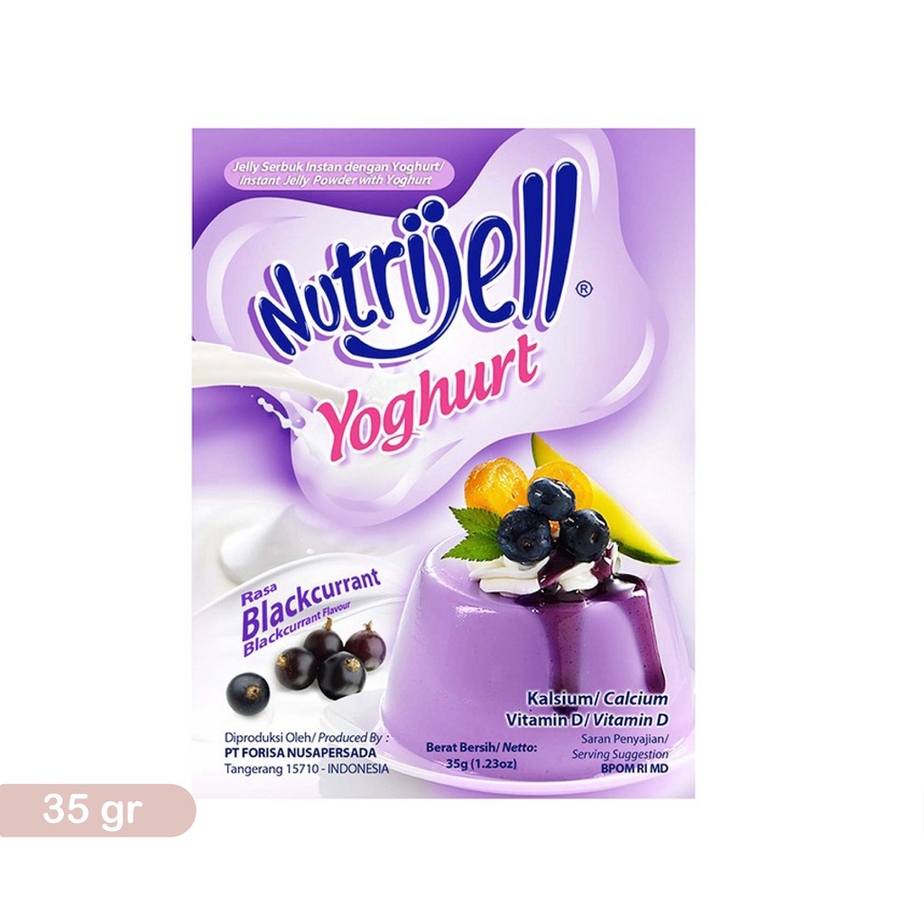 ❤ Under100 ❤ Nutrijell Jelly Powder Bubuk Serbuk Jeli Instan Ekonomis Nutrijel Halal