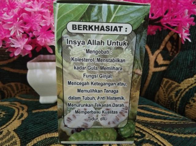 [[100%ASLI]]OBAT HERBAL KAPSUL MENGKUDU 100% murni ORIGINAL