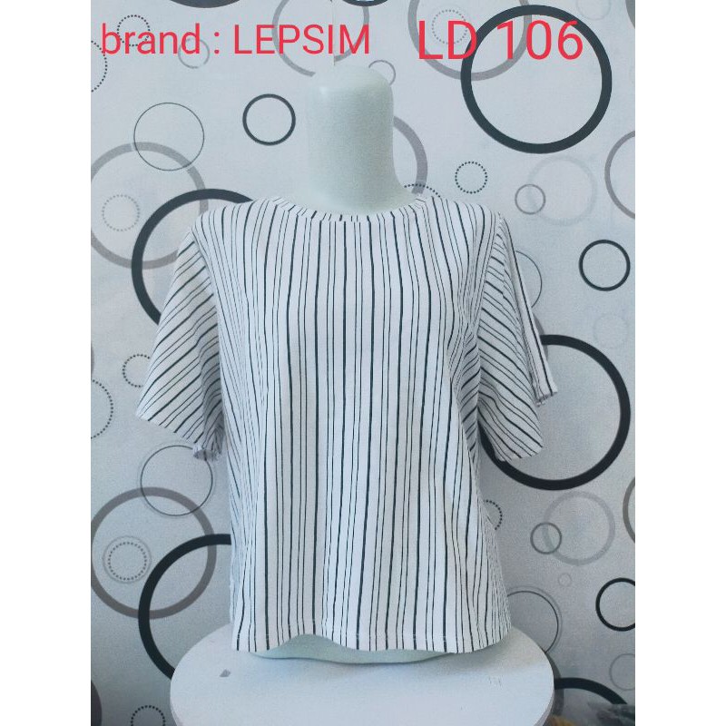 blouse lepsim garis