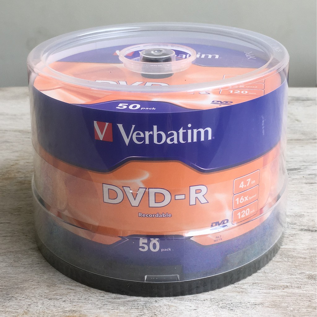 DVD-R Verbatim Tabung (50 pcs)