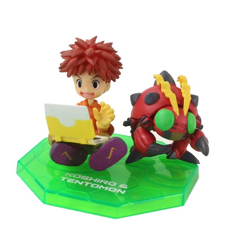 11cm/4.3in Digital Monster Digimon Action Figure Toys Yagami Taichi Agumon Ishida Yamato