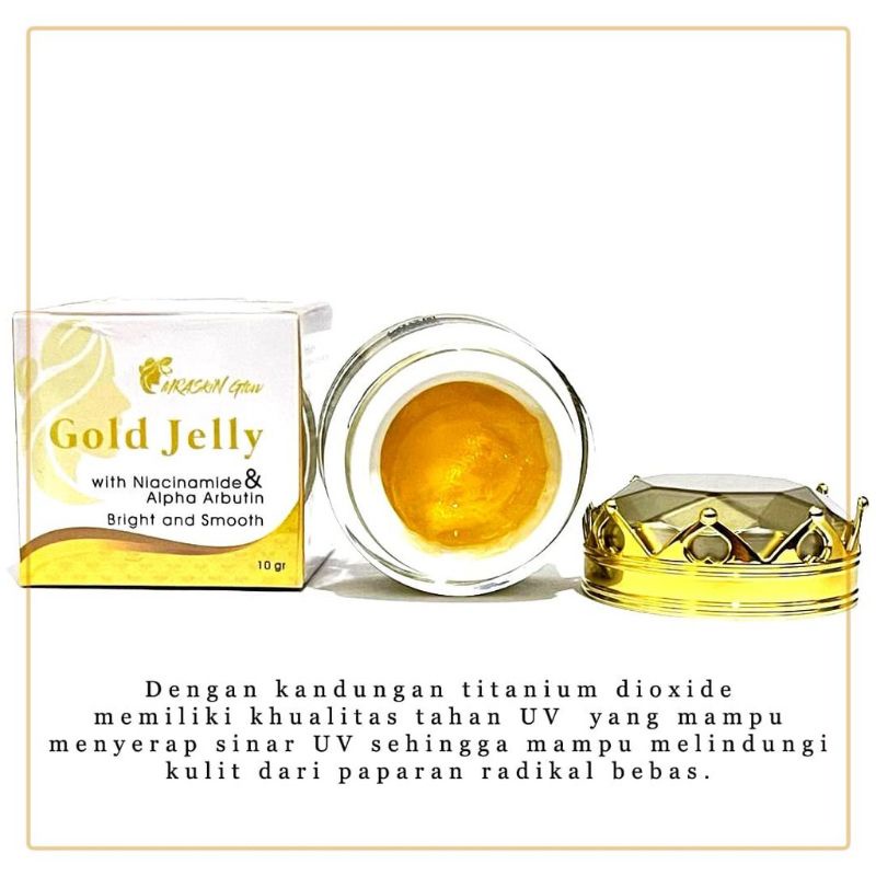 GOLD JELLY MRA SKIN GLOW/SKIN BOOSTER/PEMUTIH