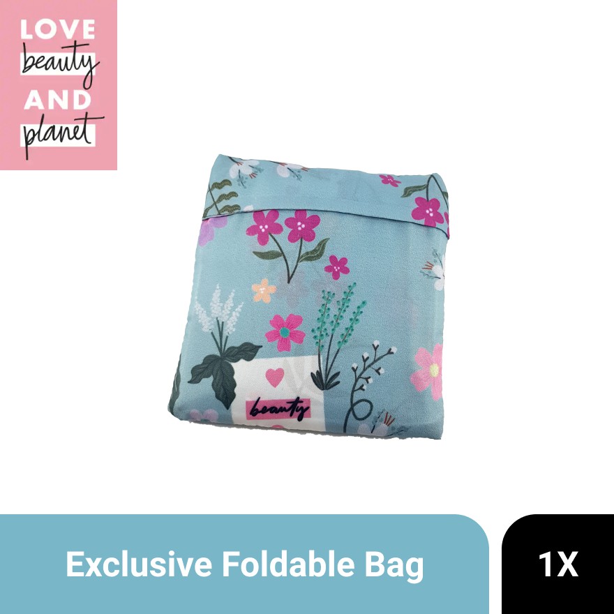 Love Beauty And Planet x Katherine Karnadi Exclusive Foldable Bag - Blue Edition [Gift]