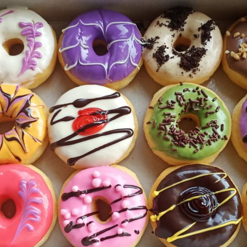 

dip glaze colatta all variant/toping donat- donnut/selai donat/ selai cair/filling cair/selai atasnya donat seperti Dunkin' donuts/toping enak 250gr = 1/4kg