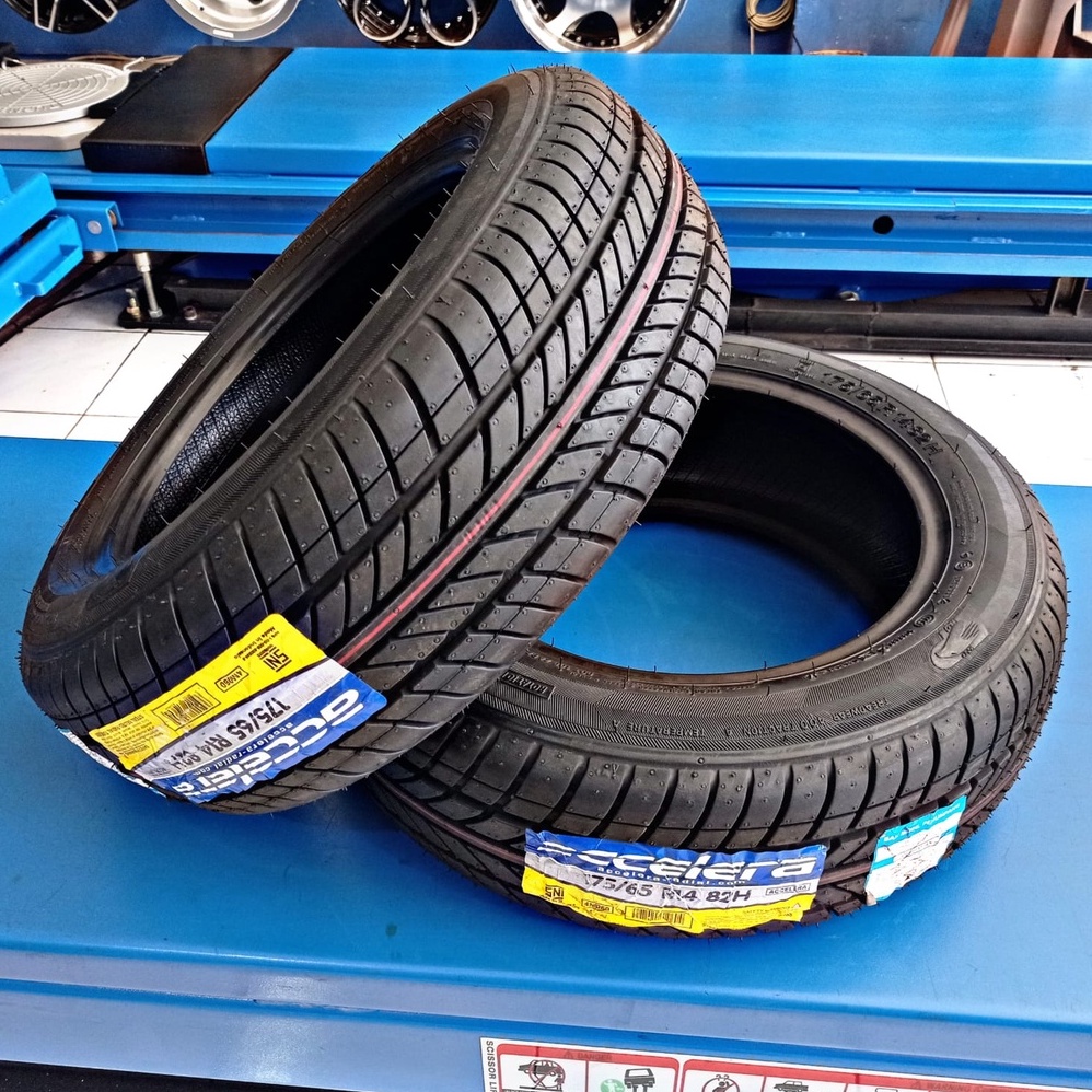 BAN MOBIL STANDAR AGYA, AYLA, RING 14 ACCELERA 175 65 R14 BAN TUBLES