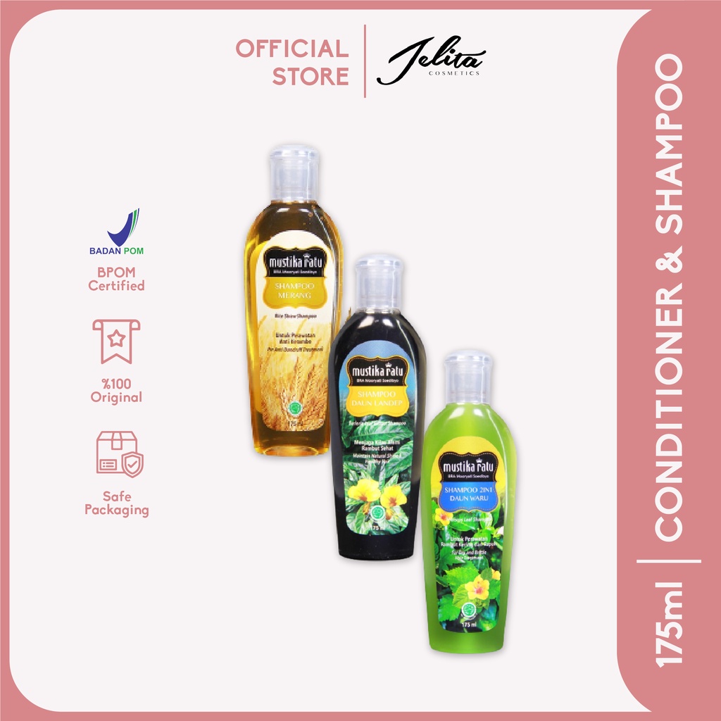 Mustika Ratu Shampoo 175ml