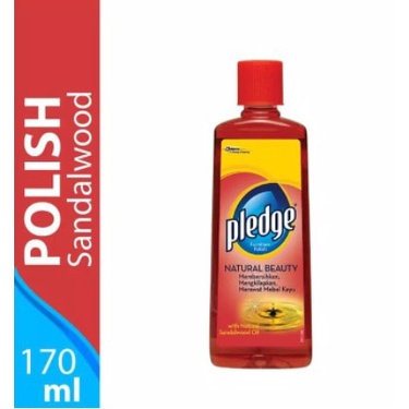 Pledge Furniture Polish Sandalwood 170 ml | Pledge Natural Beauty 170 Ml - Pledge Furniture Polish O