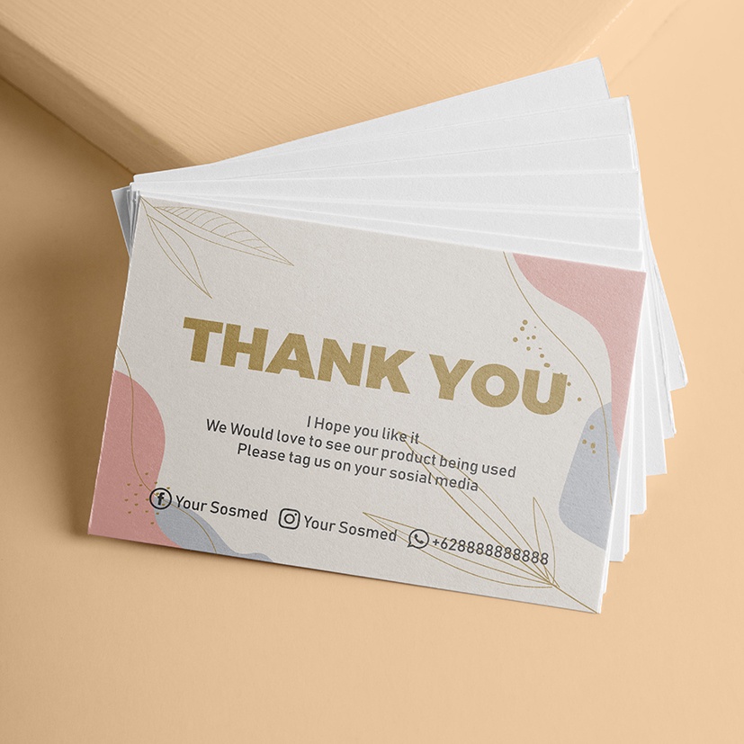 

GIFT CARD THANK YOU CARD KARTU NAMA THANKS CARD KARTU UCAPAN SOUVENIR PERNIKAHAN GIFT CARD GRATIS BOX