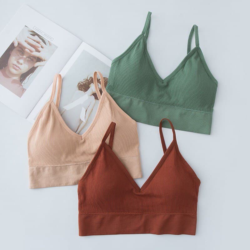 ASK.id - Bra Wanita Model One-Piece Bra Bralette Push Up dengan Bahan Tipis dan Bergaya Sexy bra15