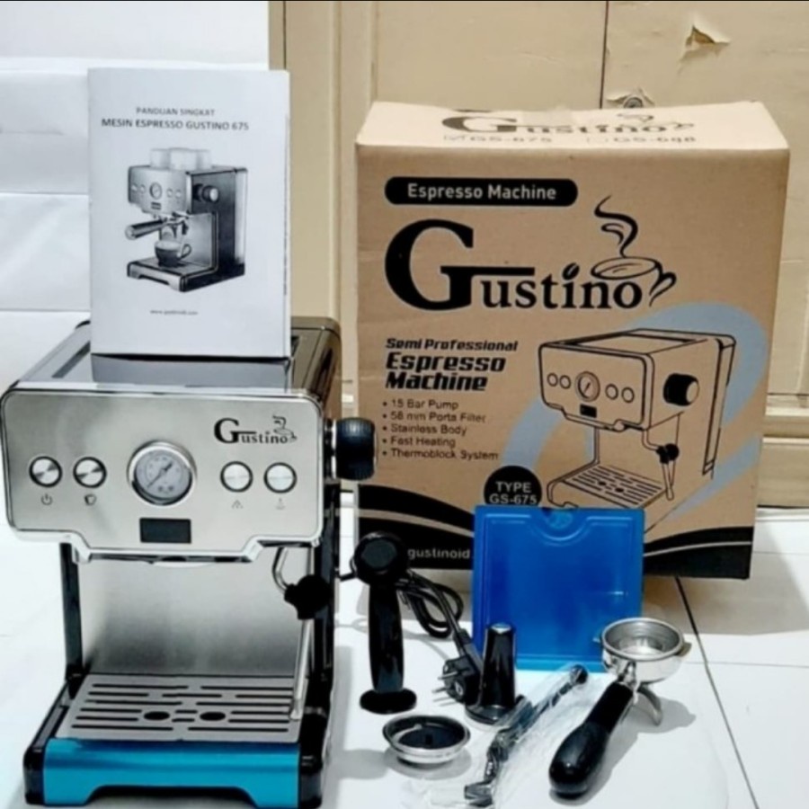 Mesin Kopi Espresso Gustino Gs 700 / Espresso Machine Gustino Gs 700-Gemilai-Ferrati Ferro FCM 3605