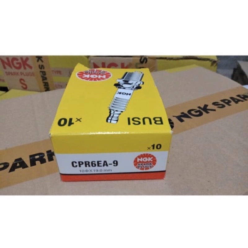 BUSI MOTOR NGK CPR6EA-9 PNP VARIO / BEAT / SCOOPY / SPACY ORIGINAL