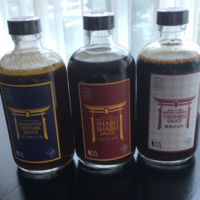 

Produk Terbaik - Paket Saus 3 Variant Teriyaki Yakiniku Shabu Shabu Yasa Japanese Sauce - 500Ml