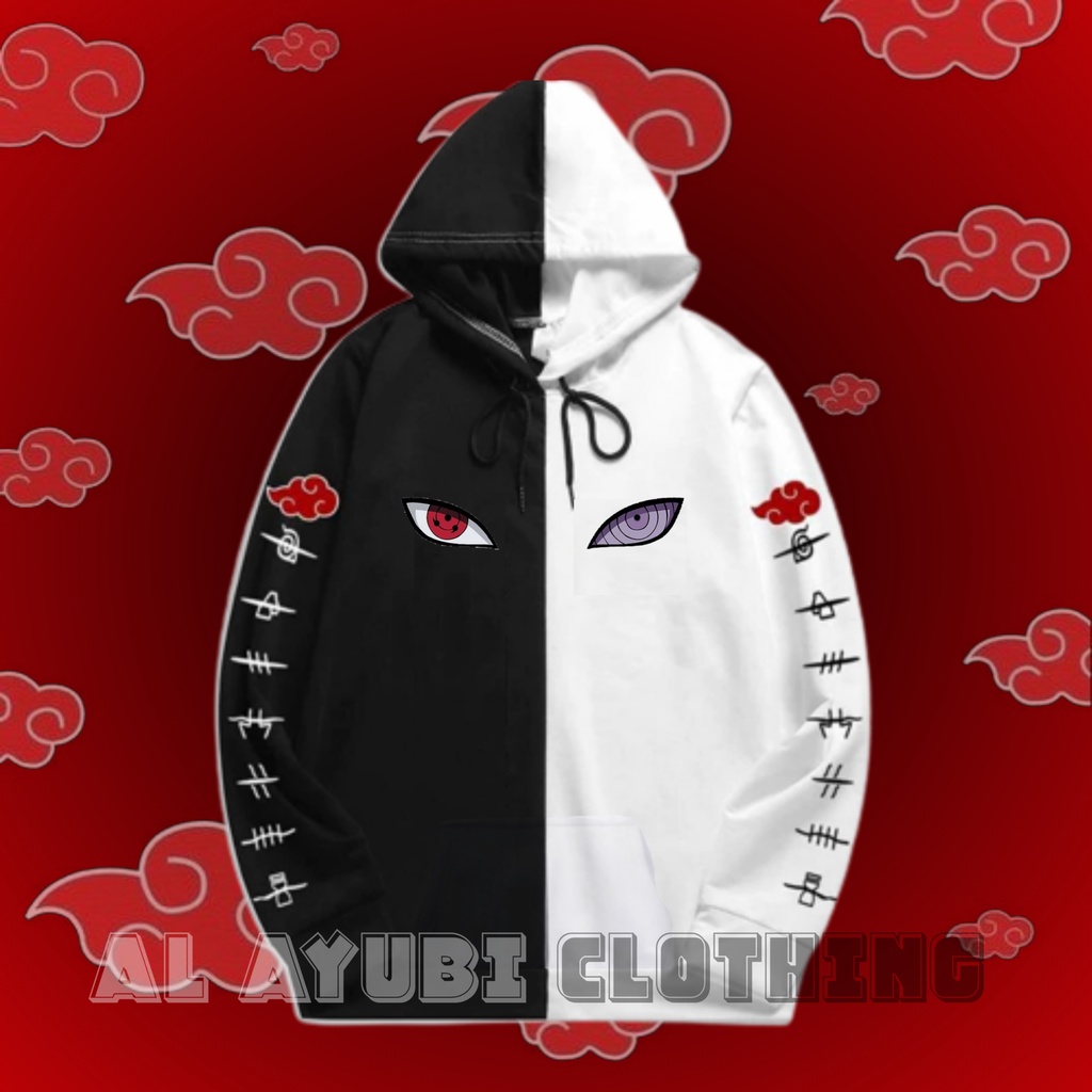 Hoodie Anak Akatsuki Mata Rinnegan / jaket sweater anak laki laki SASUKE X AKATSUKI