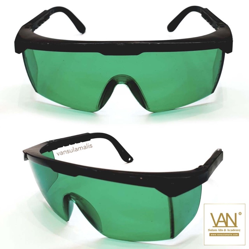 KACAMATA IMPORT ANTI LASER IPL GOOGLE GREEN HIJAU