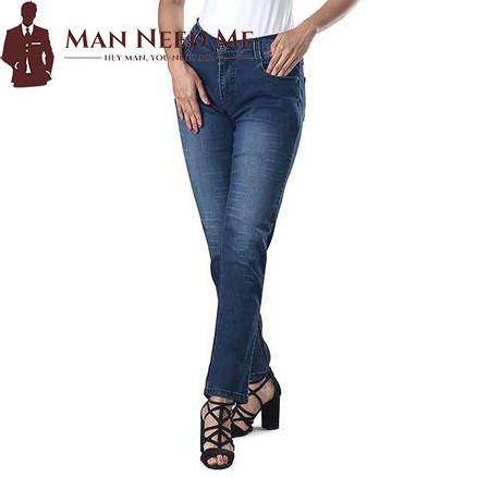 Celana Jeans Wanita Reguler Fit | Jeans / Denim Cewek - Biru