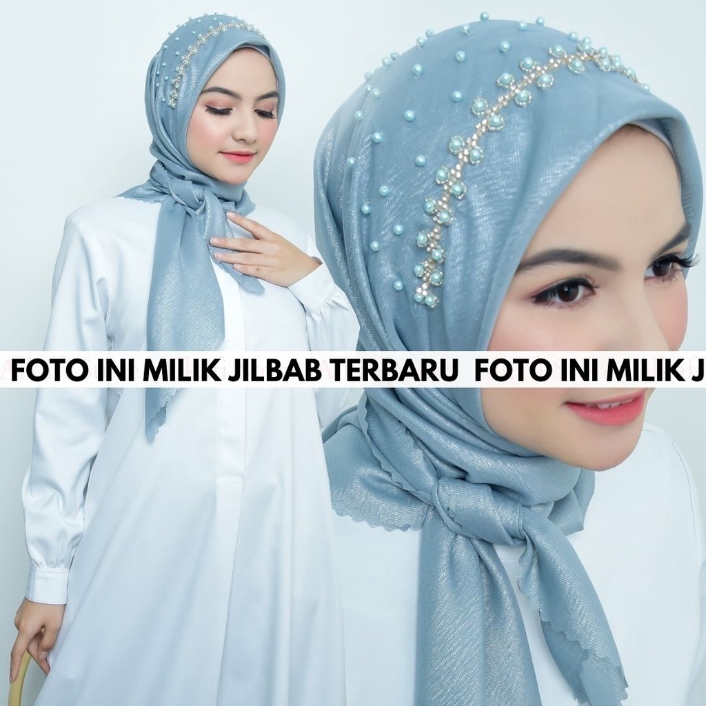 JILBAB PESTA PAYET MUTIARA KERUDUNG SEGIEMPAT PREMIUM / JILBAB TERBARU SEGI EMPAT PESTA PAYET MUTIARA TERMURAH