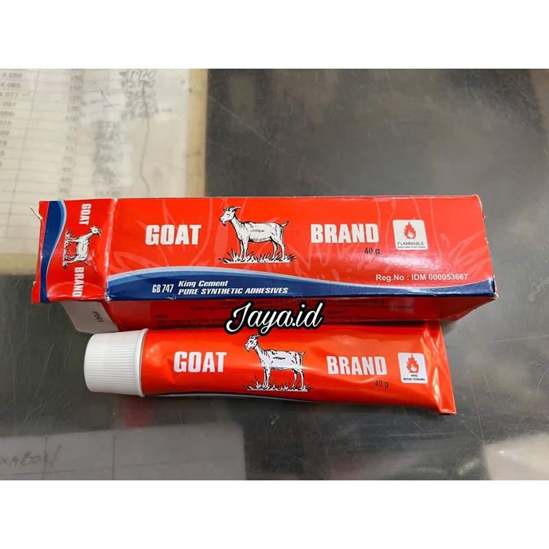 

LEM KAMBING GOAT BRAND TUBE 40GR