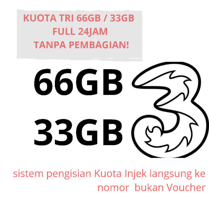 Agen Kuota Inject Tri 15Gb / Harga Paket Tri Terbaik ...