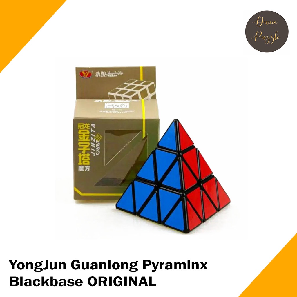 Rubik Pyraminx Yongjun Guanlong Pyraminx Blackbase ORIGINAL