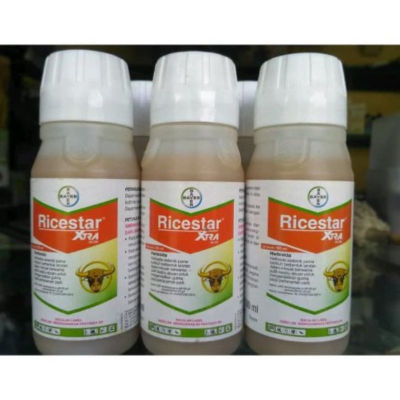 Herbisida Ricestar Xtra (herbisida padi cap banteng) kemasan 100ml dan 250ml