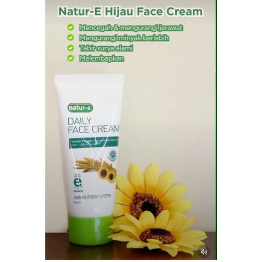 Natur e face cream