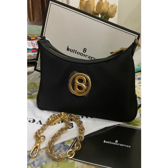 Luana nylon bag chorcoral button scarves