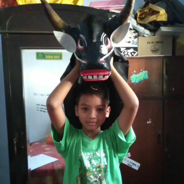 mainan kepala banteng Banteng Bantengan Kuda Lumping